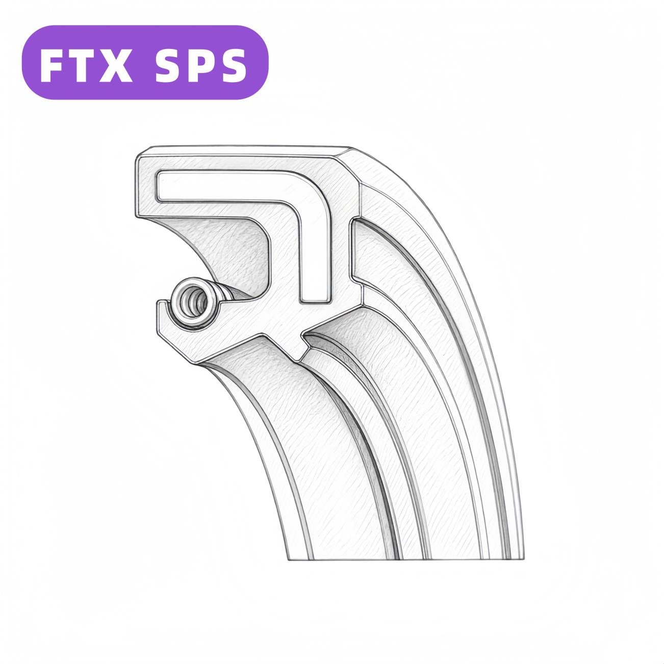 Bore-Sealing Spring-Loaded Rotary Shaft Seals with Wiper Lip