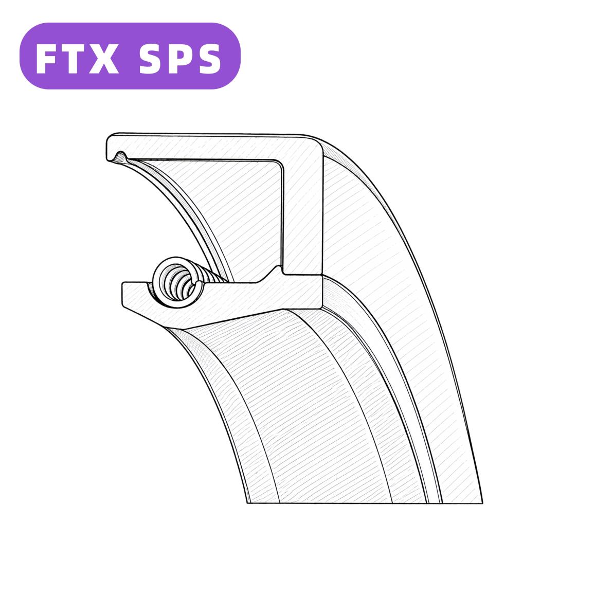 Spring-Loaded Rotary Shaft Seals
