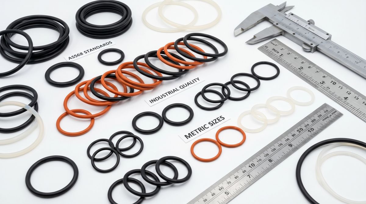 O-Ring Basics: Types, Sizes, and Selection